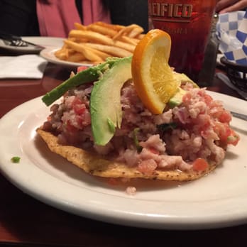 El Tapatio - Ceviche tostada. - Mexican Near Me - Los Angeles, California El Tapatio - Ceviche tostada. - Mexican Near Me - Los Angeles, California