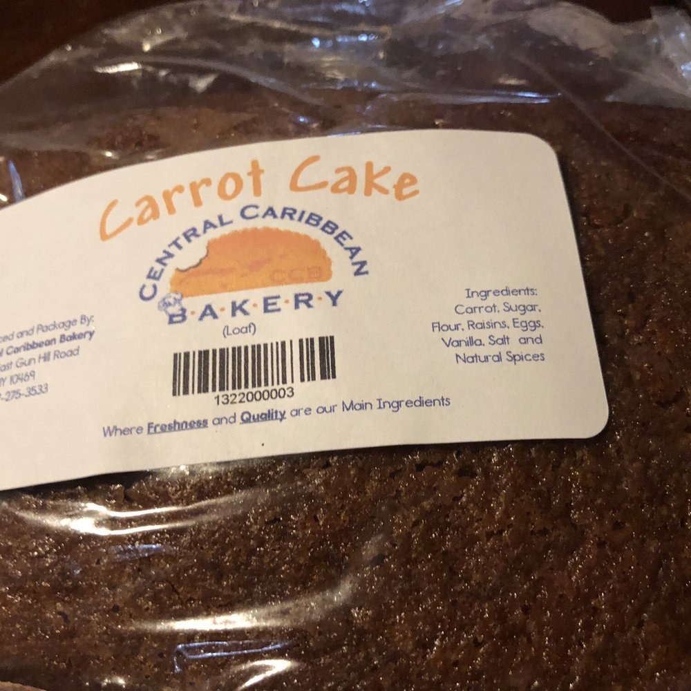 Central Caribbean Bakery - Carrot Cake Loaf - Bakeries Near Me - East Bronx, New York Central Caribbean Bakery - Carrot Cake Loaf - Bakeries Near Me - East Bronx, New York