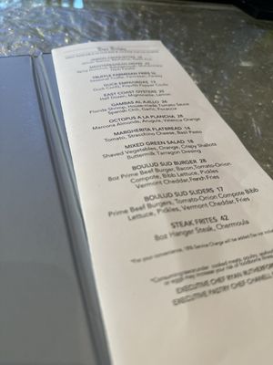 Menu photo 1 Boulud Sud Miami Miami, FL Menu photo 1 Boulud Sud Miami Miami, FL