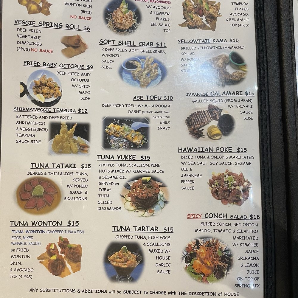 Koume Japanese Restaurant - Menu - Japanese Near Me - Plantation, Florida