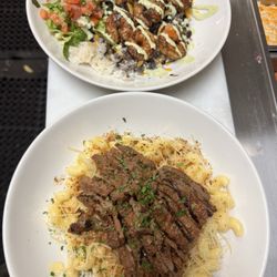 Sand Point Grill - Steak Mack & cheese