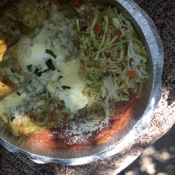El Molino Central - Chicken enchiladas Suiza - Mexican Near Me - Sonoma, California