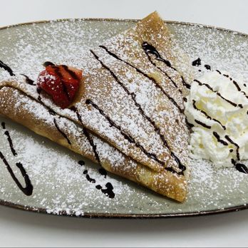Crepe Heaven Cafe - Nutella and Strawberry Crepe - Creperies Near Me - Lawndale, California