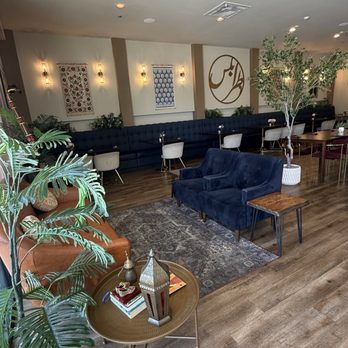Tripoli's - Interior seating, nice couch area up front for people waiting for to-go orders or coffee - Mediterranean Near Me - San Antonio, Texas Tripoli's - Interior seating, nice couch area up front for people waiting for to-go orders or coffee - Mediterranean Near Me - San Antonio, Texas
