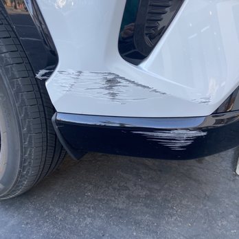 Bumper Xpert - Before with the damage - Body Shops Near Me - Santee, California