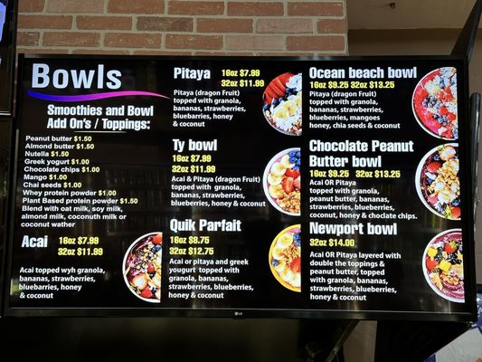 Menu photo 2 Newport Quik Stop San Diego, CA