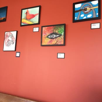 Maplewood Deli & Coffeehouse - Local art hanging on the wall - Coffee & Tea Near Me - Maplewood, Missouri