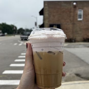The Corner Grind - iced latte (special) - Coffee & Tea Near Me - Elburn, Illinois