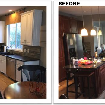 Shelly's Kitchens & Designs - Updated kitchen before & after. Updated kitchen before & after. For more ideas go to www.ShellysKitchens.com - Refinishing Services Near Me - Jenison, Michigan Shelly's Kitchens & Designs - Updated kitchen before & after. Updated kitchen before & after. For more ideas go to www.ShellysKitchens.com - Refinishing Services Near Me - Jenison, Michigan