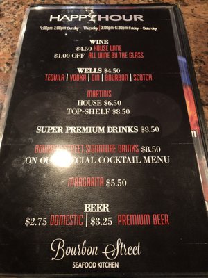 Menu photo 6 Bourbon Street Seafood Kitchen San Antonio, TX