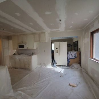 MP&D Construction  - Drywalled kitchen - General Contractors Near Me