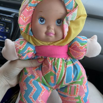 Upscale Thrift Shop - 1990's Mattel Lovable Babies, a great find in their free bucket of toys for kids! - Thrift Stores Near Me - Folsom, California