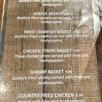 Guidry's Cajun Kitchen - Lunch menu - Cajun/Creole Near Me - Deer Park, Texas Guidry's Cajun Kitchen - Lunch menu - Cajun/Creole Near Me - Deer Park, Texas