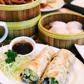 Koi Palace - Peking duck burrito - Dim Sum Near Me - Milpitas, California Koi Palace - Peking duck burrito - Dim Sum Near Me - Milpitas, California