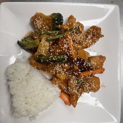 Panang Thai Cuisine - The order I got is call sesame chicken it very good