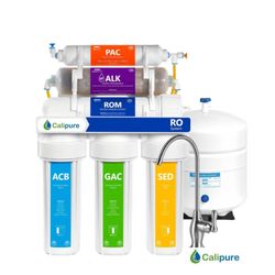 Calipure - Choose the only alkaline filtration with 5 stages of mineralization. Start drinking healthy today!