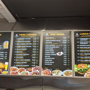 Ttobongee Chicken - Their menu - Korean Near Me - Sacramento, California Ttobongee Chicken - Their menu - Korean Near Me - Sacramento, California