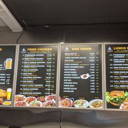 Ttobongee Chicken - Their menu