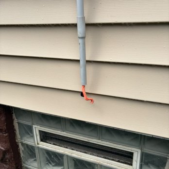Brighten Your Day - Conduit pull that he left up after saying that he will take it down before I paid him - Electricians Near Me