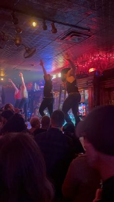 Flaming Saddles Saloon by null