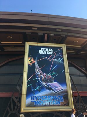 Star Wars Hyperspace Mountain by null
