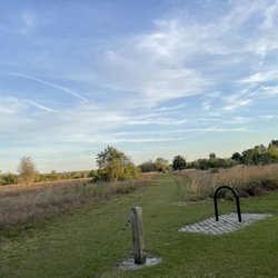 Upper Tampa Bay Trail - A beautifully kept grass footpath.
