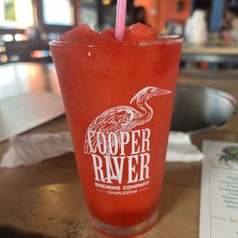 The Crab Shack - Strawberry daiquiri - Seafood Near Me - Folly Beach, South Carolina