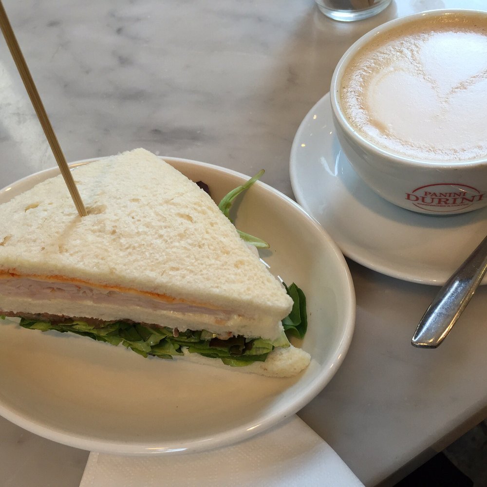 Panini Durini - Turkey sandwich 4€ with cappuccino chai 2€ :) - Sandwiches Near Me - Milan, Michigan