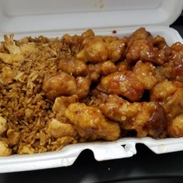 Orange chicken lunch combo Orange chicken lunch combo