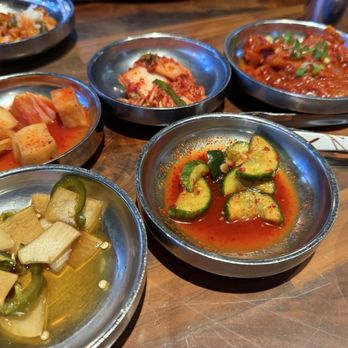 Jin Cook - Good selection of banchan - Korean Near Me - Buena Park, California