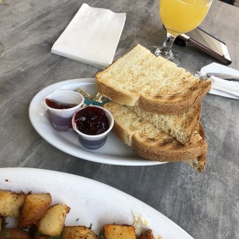 From Scratch Restaurant - Sourdough toast with jelly and butter - Breakfast & Brunch Near Me - Carmel, California From Scratch Restaurant - Sourdough toast with jelly and butter - Breakfast & Brunch Near Me - Carmel, California