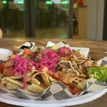 Altered Genius Brewing - Pulled Pork Nachos - Breweries Near Me - Ambridge, Pennsylvania