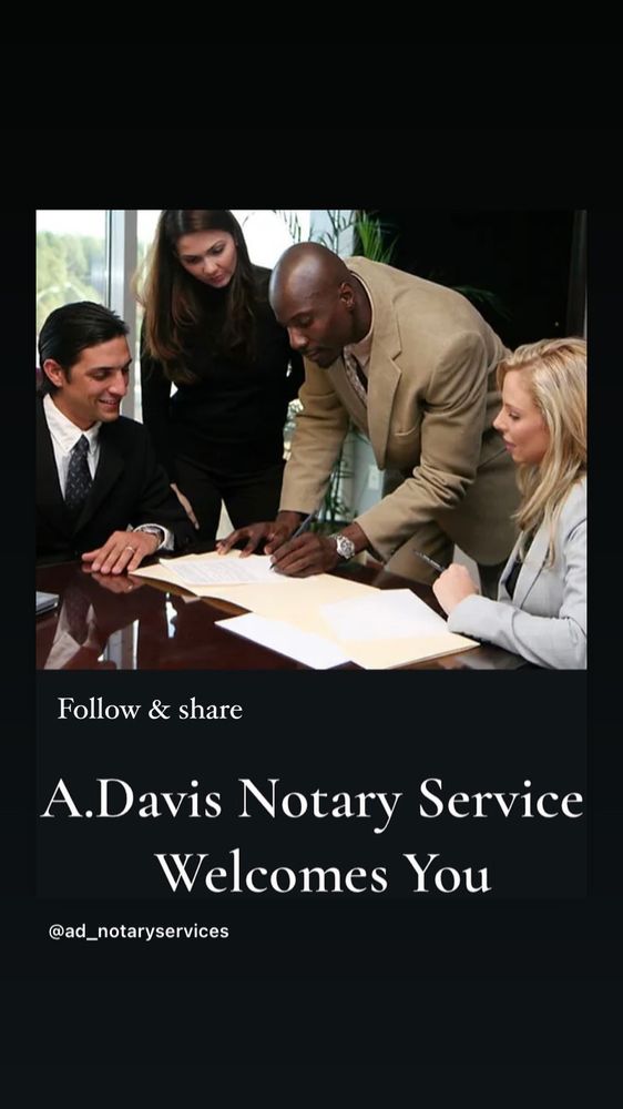 A DAVIS NOTARY SERVICES Updated August 2024 Request a Quote 2626