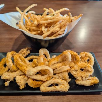 Sona Fusion Kitchen - Clamari and fries - Asian Fusion Near Me - Anaheim, California Sona Fusion Kitchen - Clamari and fries - Asian Fusion Near Me - Anaheim, California