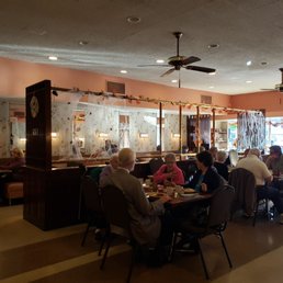 people sitting at tables