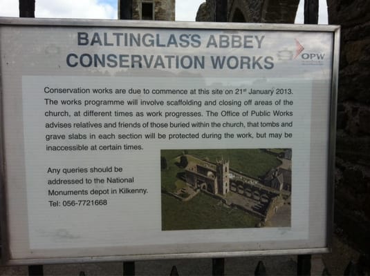 Baltinglass Abbey by null