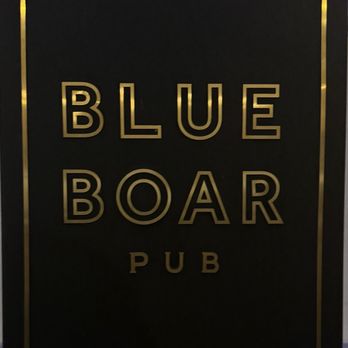 Blue Boar - Exterior Signage - British Near Me - London, XGL