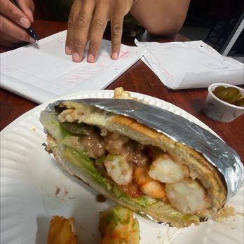 Tacos Choix - Torta de camarón - Mexican Near Me - Hesperia, California