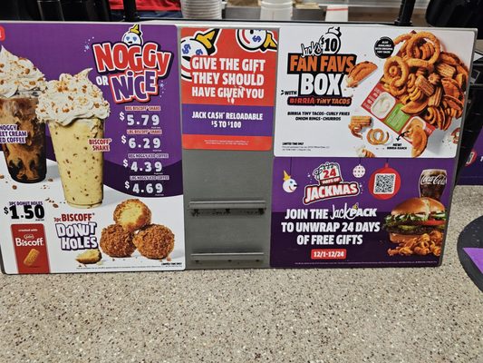 Menu photo 2 Jack in the Box Mesa, AZ