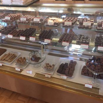Anettes Chocolates - Chocolate display - Candy Stores Near Me - Napa, California
