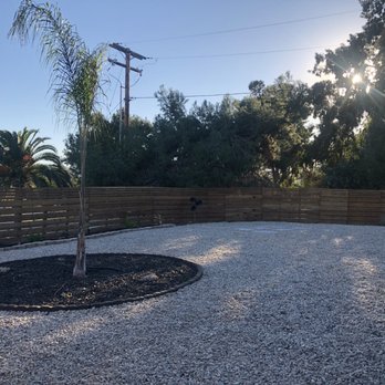 Sunrise Materials - From a dirt lot to this! Dog friendly, low maintenance rock yard. - Building Supplies Near Me - Vista, California Sunrise Materials - From a dirt lot to this! Dog friendly, low maintenance rock yard. - Building Supplies Near Me - Vista, California