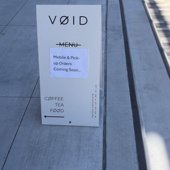Void - Menu coming soon - Coffee & Tea Near Me - Santa Clara, California