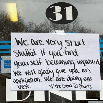 Shyrl's Diner - a sign in the window - Diners Near Me - West Lebanon, New Hampshire Shyrl's Diner - a sign in the window - Diners Near Me - West Lebanon, New Hampshire