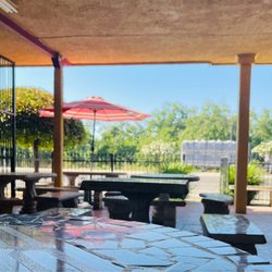 Los Arbolitos - Patio dining area