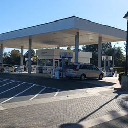 Chevron - Front of the station from the entrance off of Irvine Center Drive