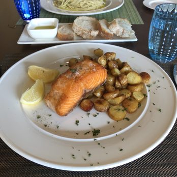 Ferraro's Kitchen - Lunch Special - House salad, grilled salmon w/ potatoes & glass of wine for $25 - Wine Bars Near Me - Miami, Florida Ferraro's Kitchen - Lunch Special - House salad, grilled salmon w/ potatoes & glass of wine for $25 - Wine Bars Near Me - Miami, Florida