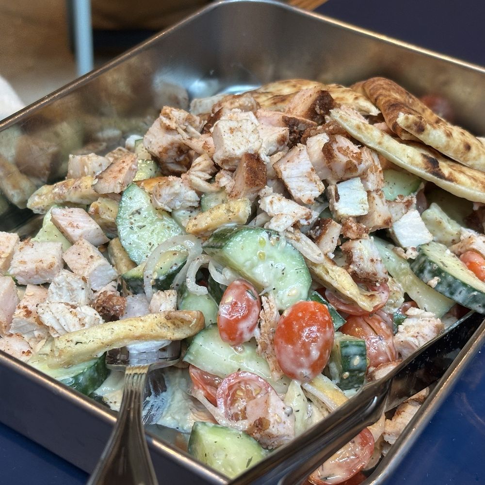 Expat BBQ - Smoked Fattoush Salad - Bars Near Me - Saint Louis, Missouri Expat BBQ - Smoked Fattoush Salad - Bars Near Me - Saint Louis, Missouri