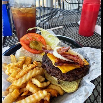 MacDaddy's Restaurant - a hamburger and fries - Seafood Near Me - Cross, South Carolina MacDaddy's Restaurant - a hamburger and fries - Seafood Near Me - Cross, South Carolina