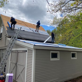 Forever Metal Roof Company - Asphalt roof installation in process. - Roofing Near Me - Hooksett, New Hampshire Forever Metal Roof Company - Asphalt roof installation in process. - Roofing Near Me - Hooksett, New Hampshire