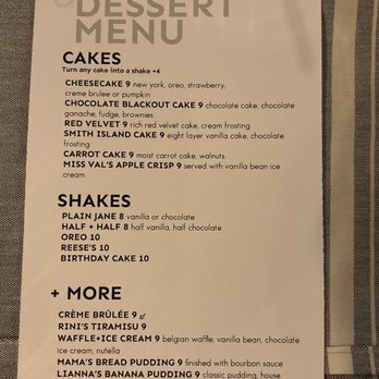 Jimmy's Famous Seafood - Dessert menu - Seafood Near Me - Baltimore, Maryland Jimmy's Famous Seafood - Dessert menu - Seafood Near Me - Baltimore, Maryland